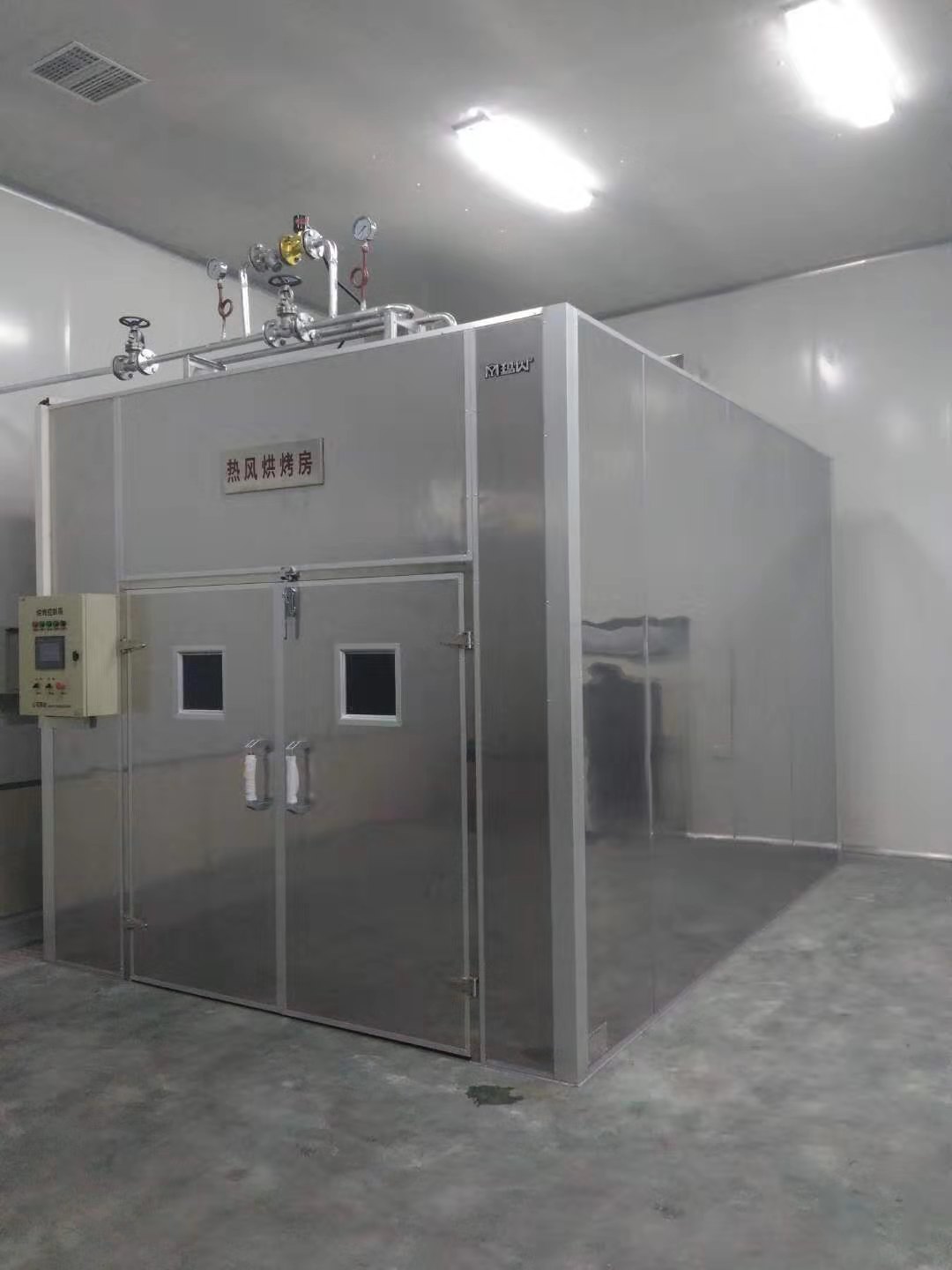 益陽瑪山產(chǎn)業(yè)機(jī)械有限公司，湖南益陽螺旋風(fēng)管廠家，熱風(fēng)食品烤房