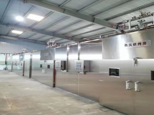 益陽瑪山產業(yè)機械有限公司，湖南益陽螺旋風管廠家，熱風食品烤房
